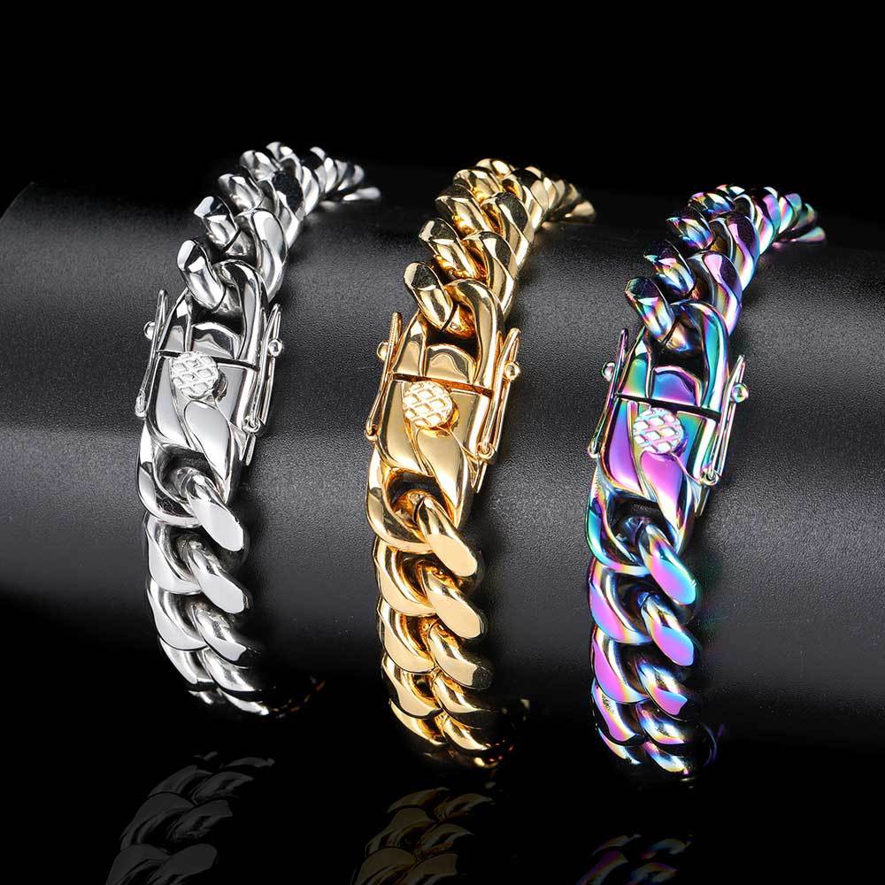 Cuban Waterproof Link Bracelet