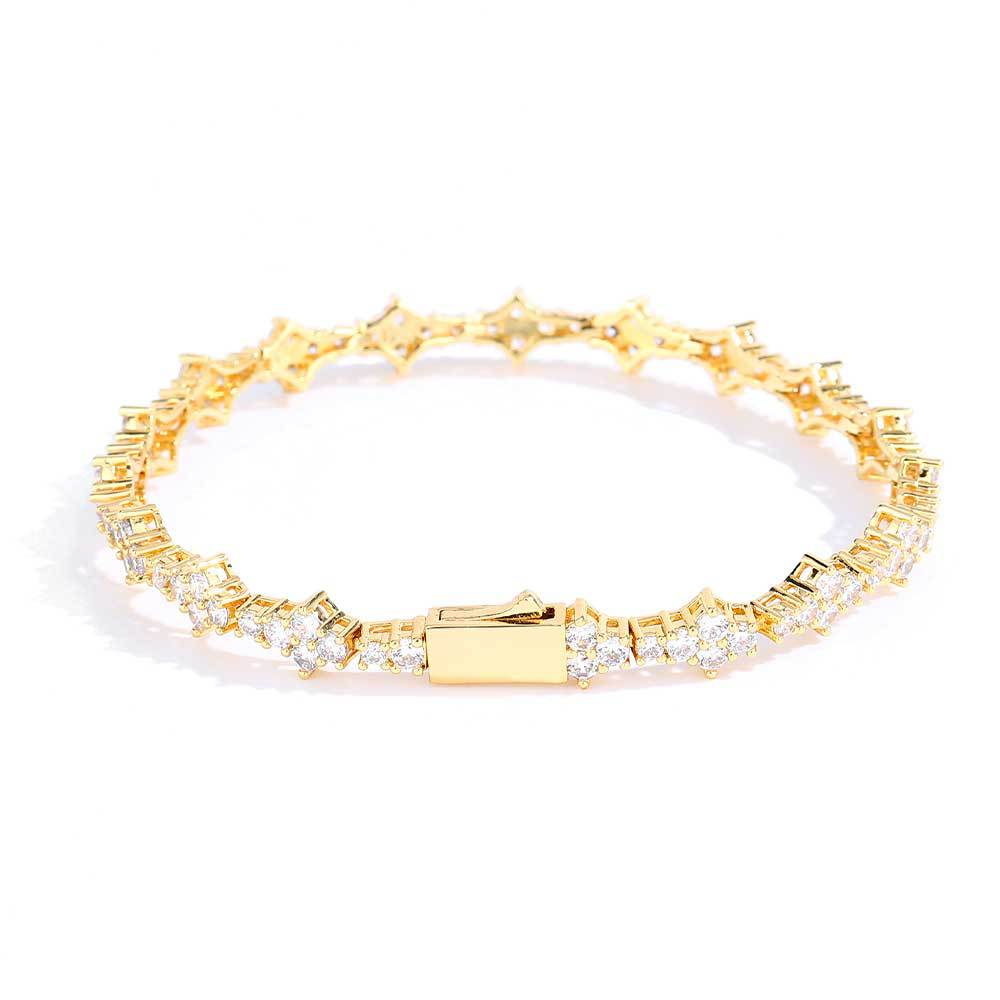 Honeycomb Tennis Bracelet