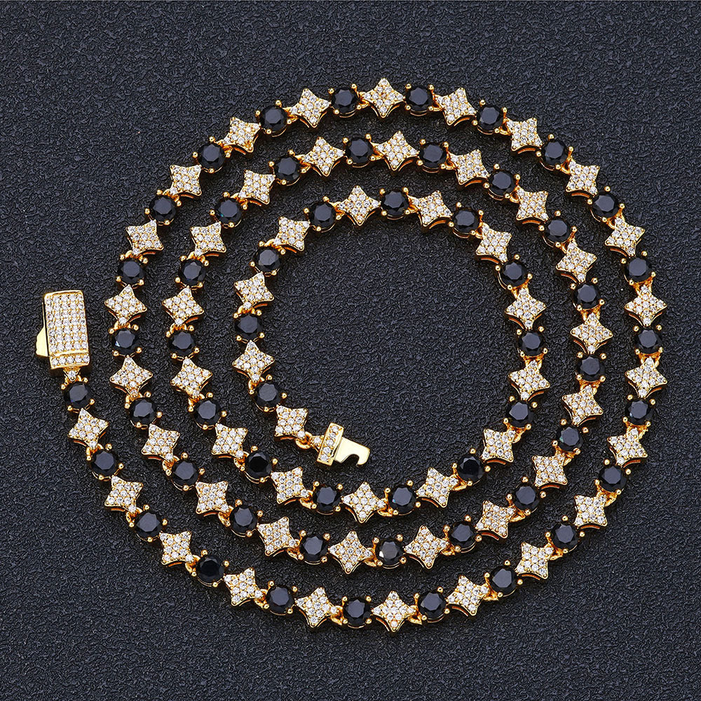 Star Zircon Tennis Chain