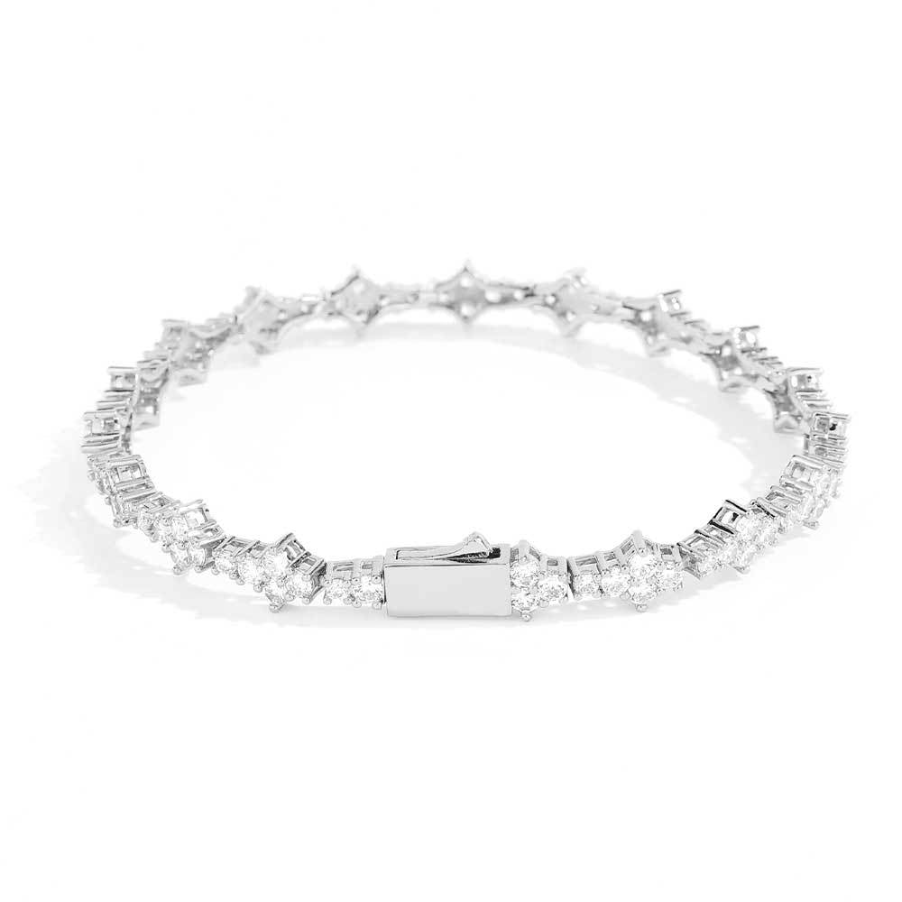 Honeycomb Tennis Bracelet