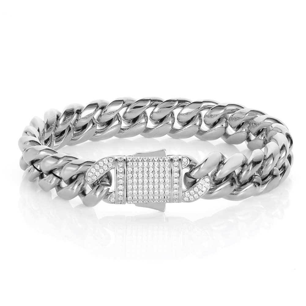 Cuban Moissanite Bracelet