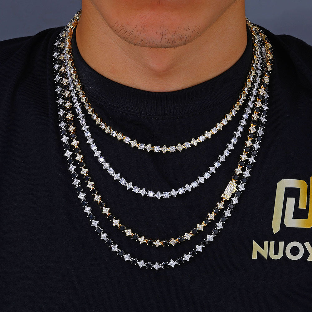 Star Zircon Tennis Chain