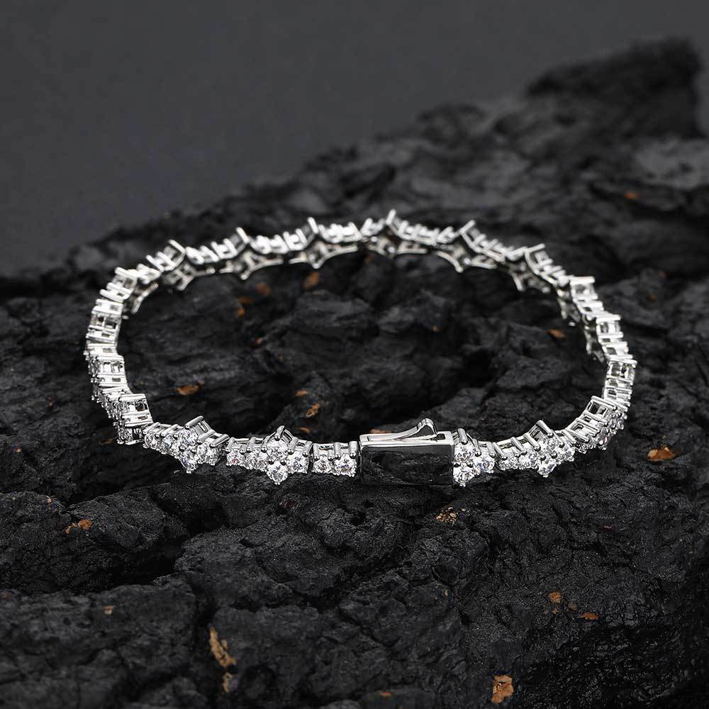 Honeycomb Tennis Bracelet