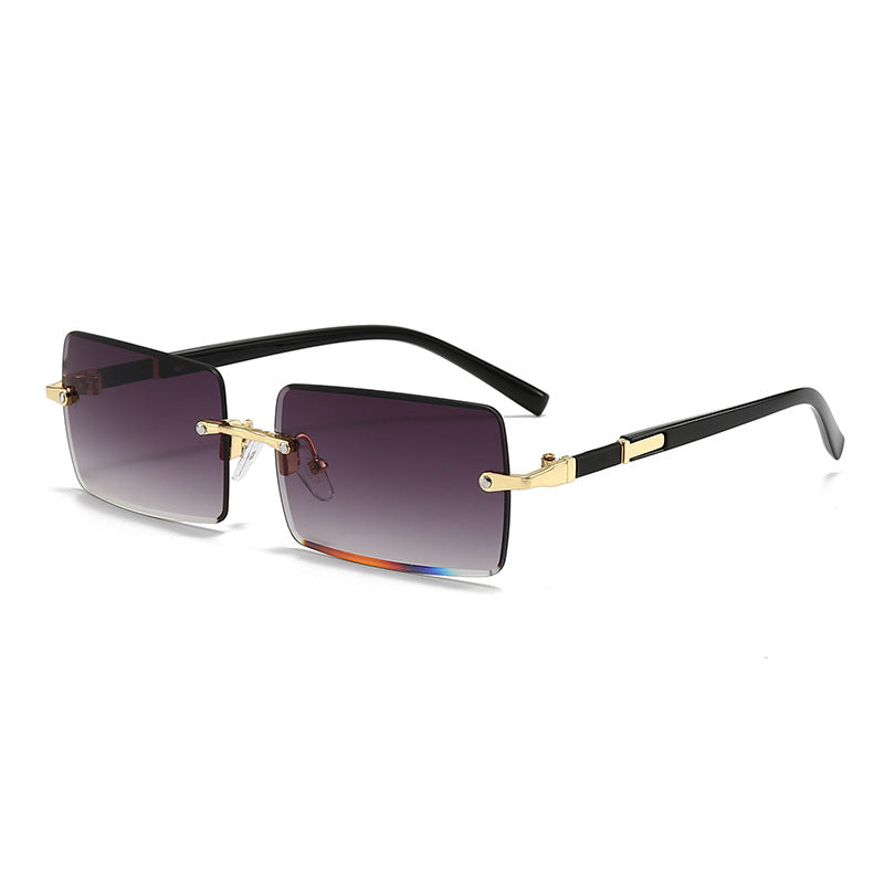 Summer Rimless Gradient Sunglasses