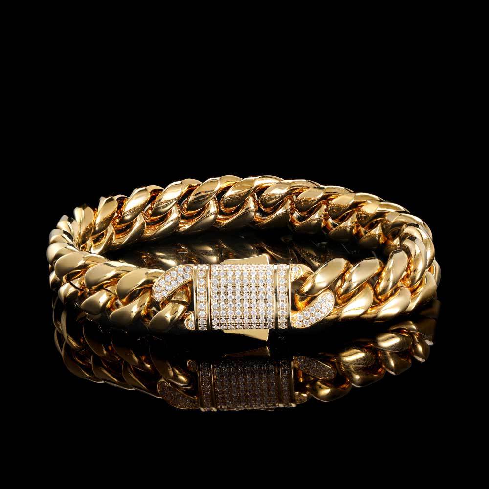 Cuban Moissanite Bracelet