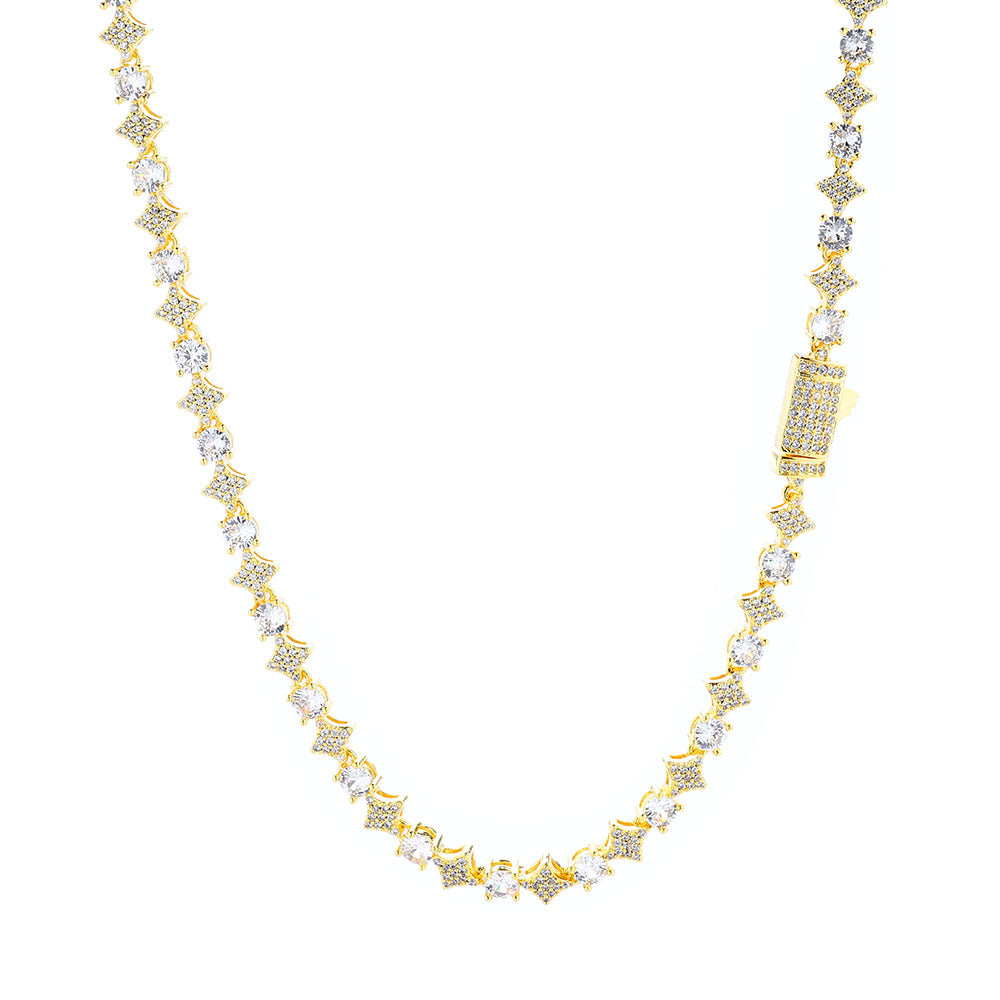 Star Zircon Tennis Chain