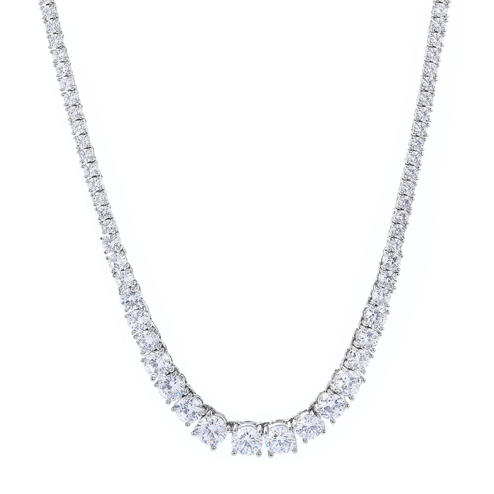 Hip Hop Zircon Tennis Necklace