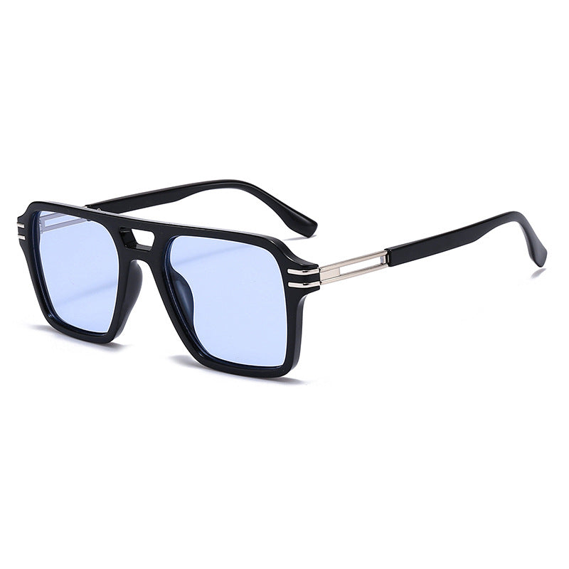 Big Size Double Bridge Sunglasses
