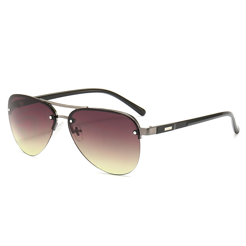 Vintage Metal Aviator Sunglasses