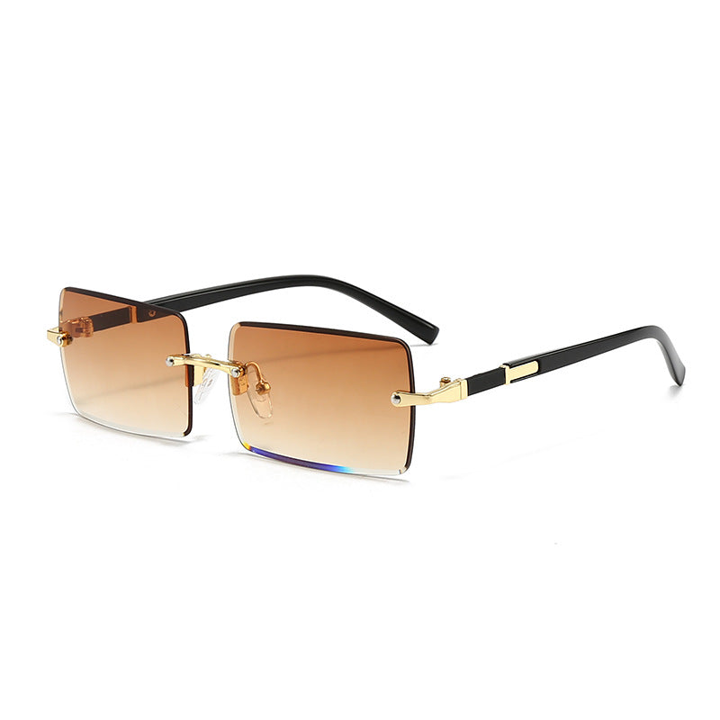 Summer Rimless Gradient Sunglasses