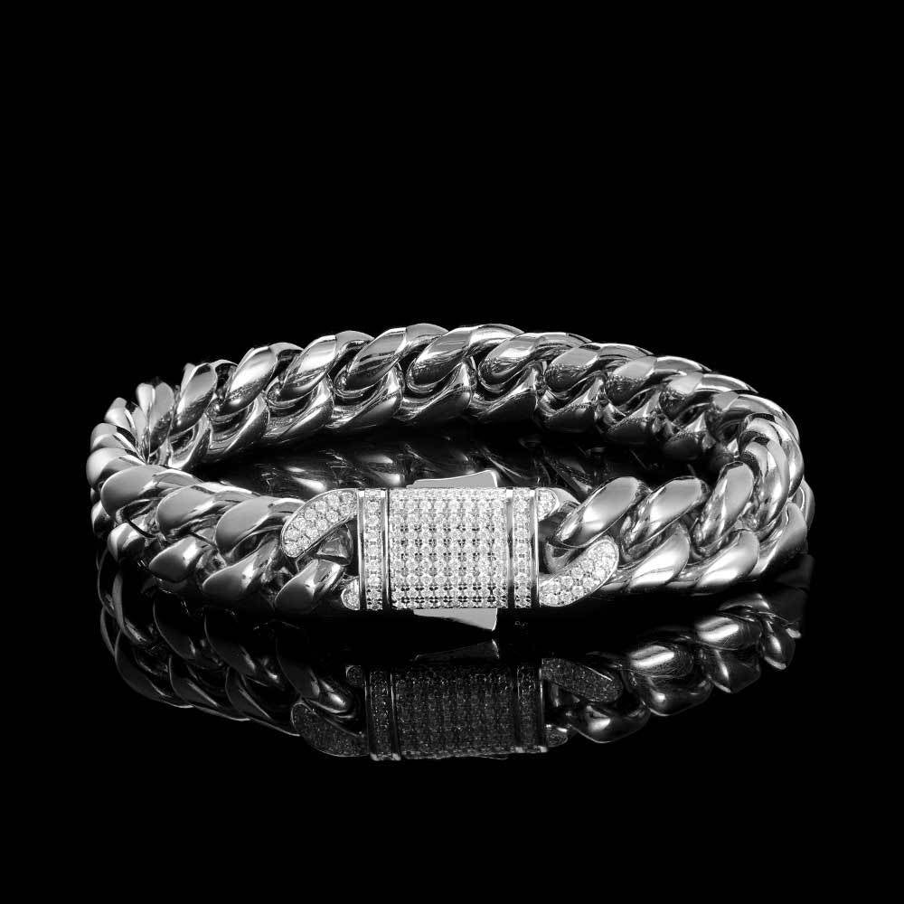 Cuban Moissanite Bracelet