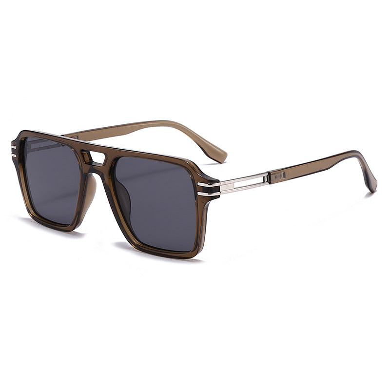 Big Size Double Bridge Sunglasses