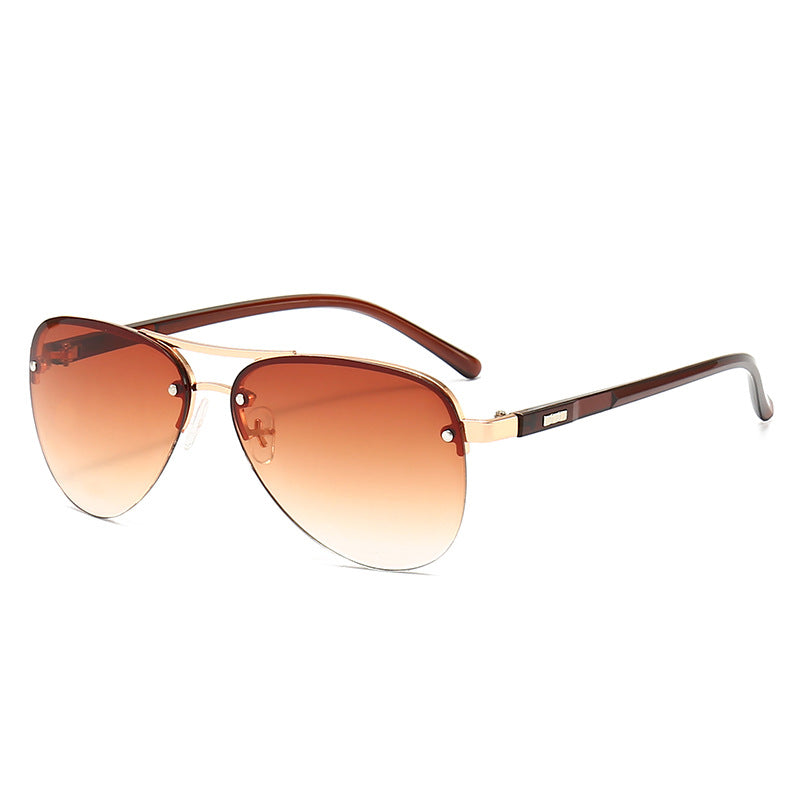 Vintage Metal Aviator Sunglasses