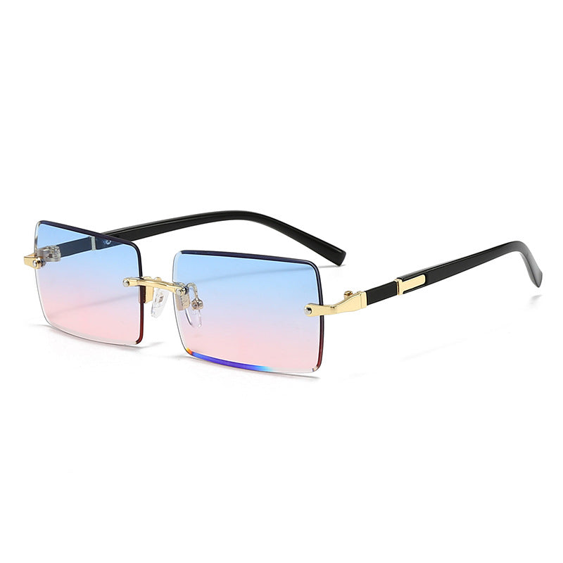 Summer Rimless Gradient Sunglasses