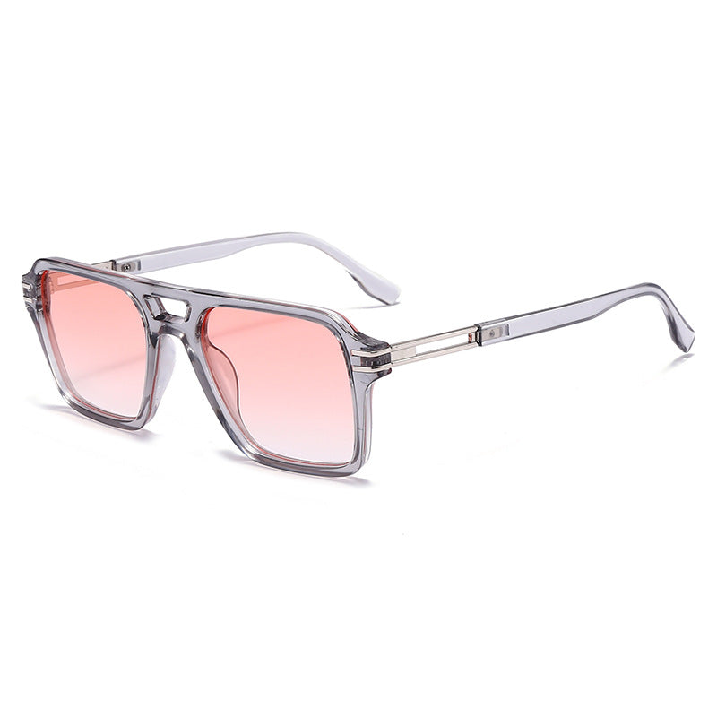Big Size Double Bridge Sunglasses