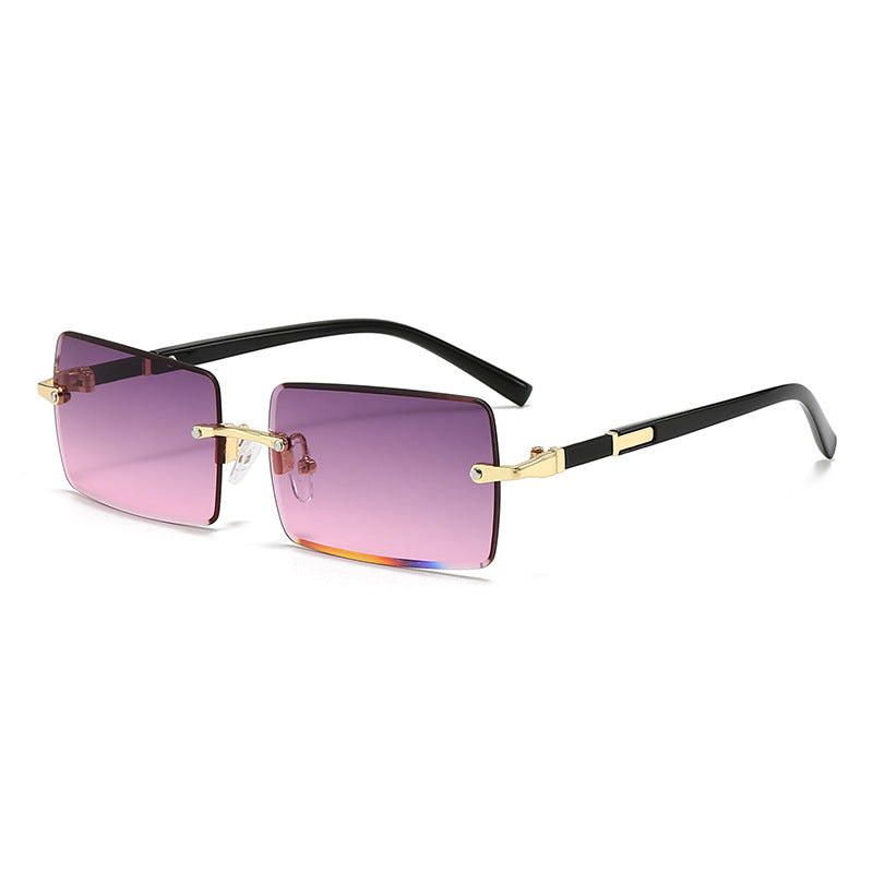 Summer Rimless Gradient Sunglasses