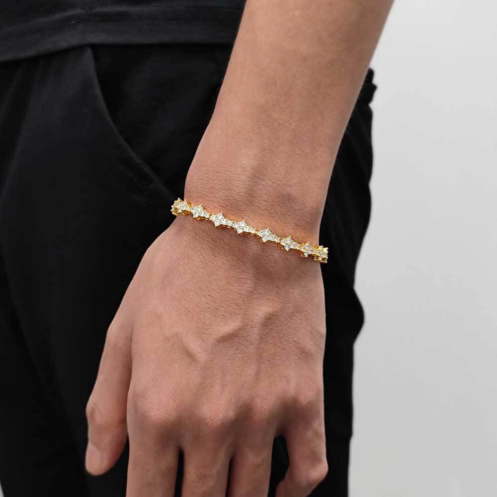 Honeycomb Tennis Bracelet