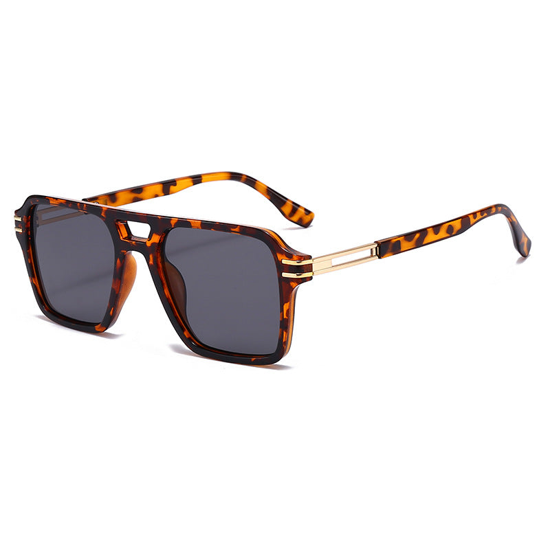Big Size Double Bridge Sunglasses