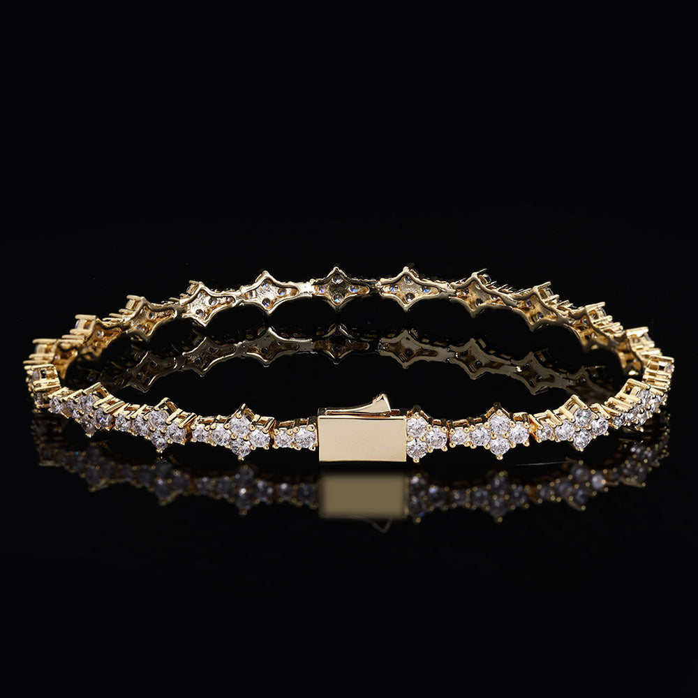 Honeycomb Tennis Bracelet