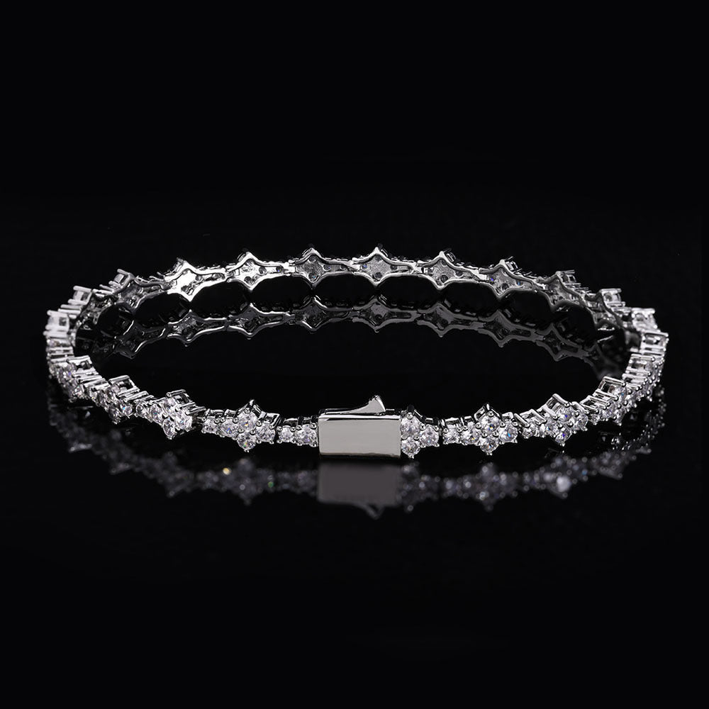 Honeycomb Tennis Bracelet
