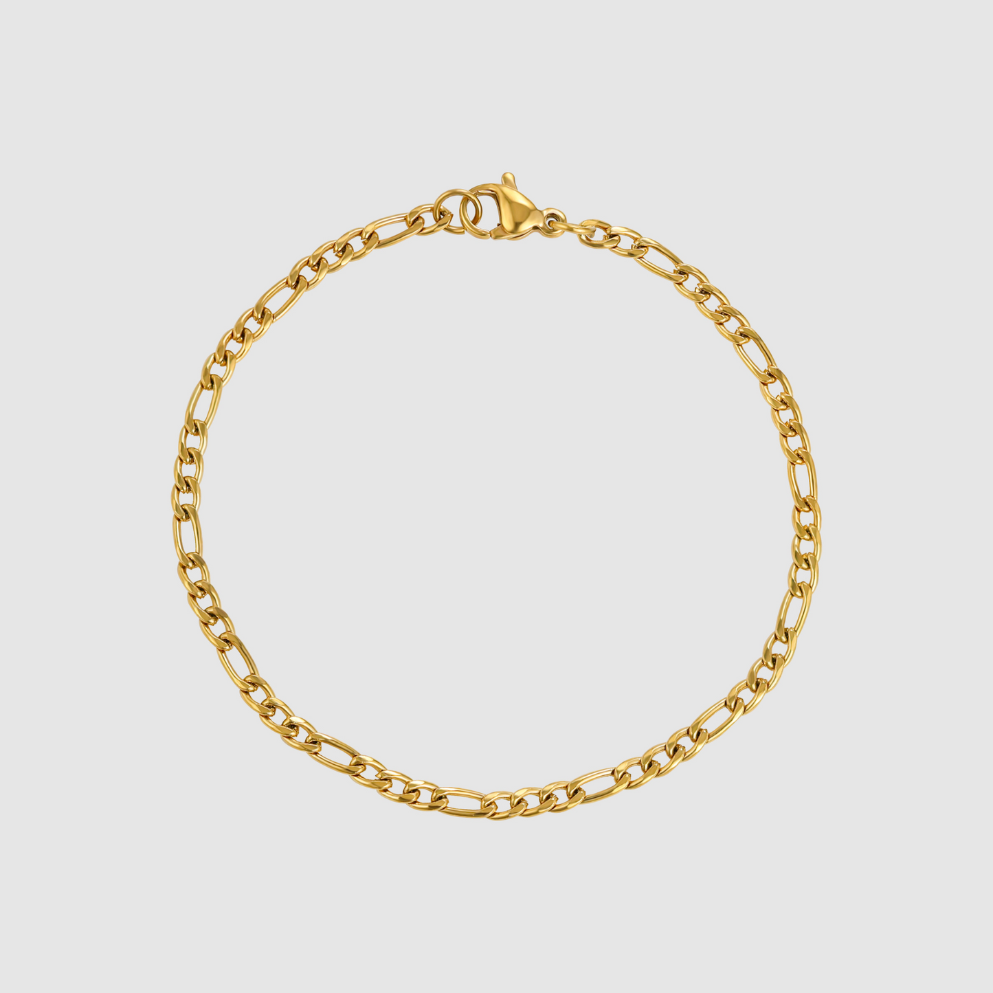 Figaro Bracelet (Gold) 3MM