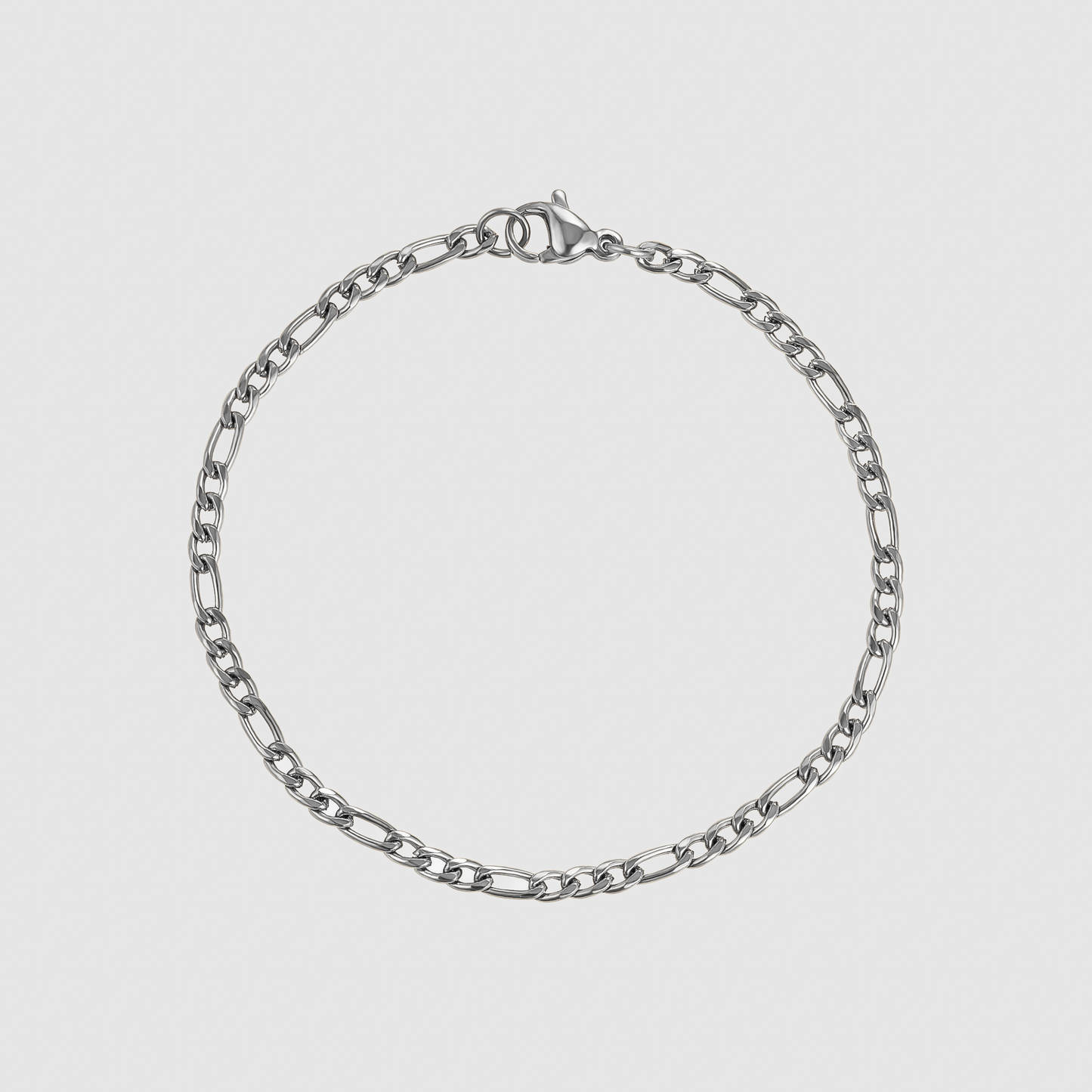 Figaro Bracelet (Silver) 3MM