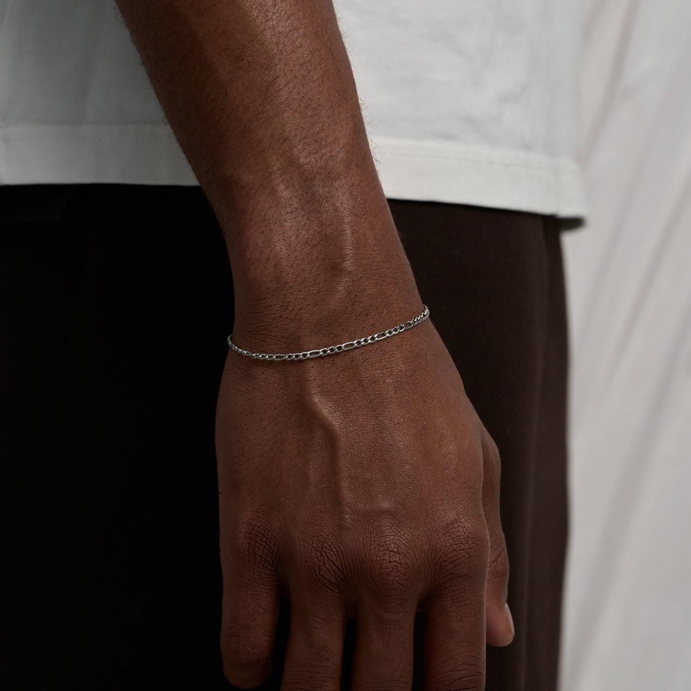 Figaro Bracelet (Silver) 3MM