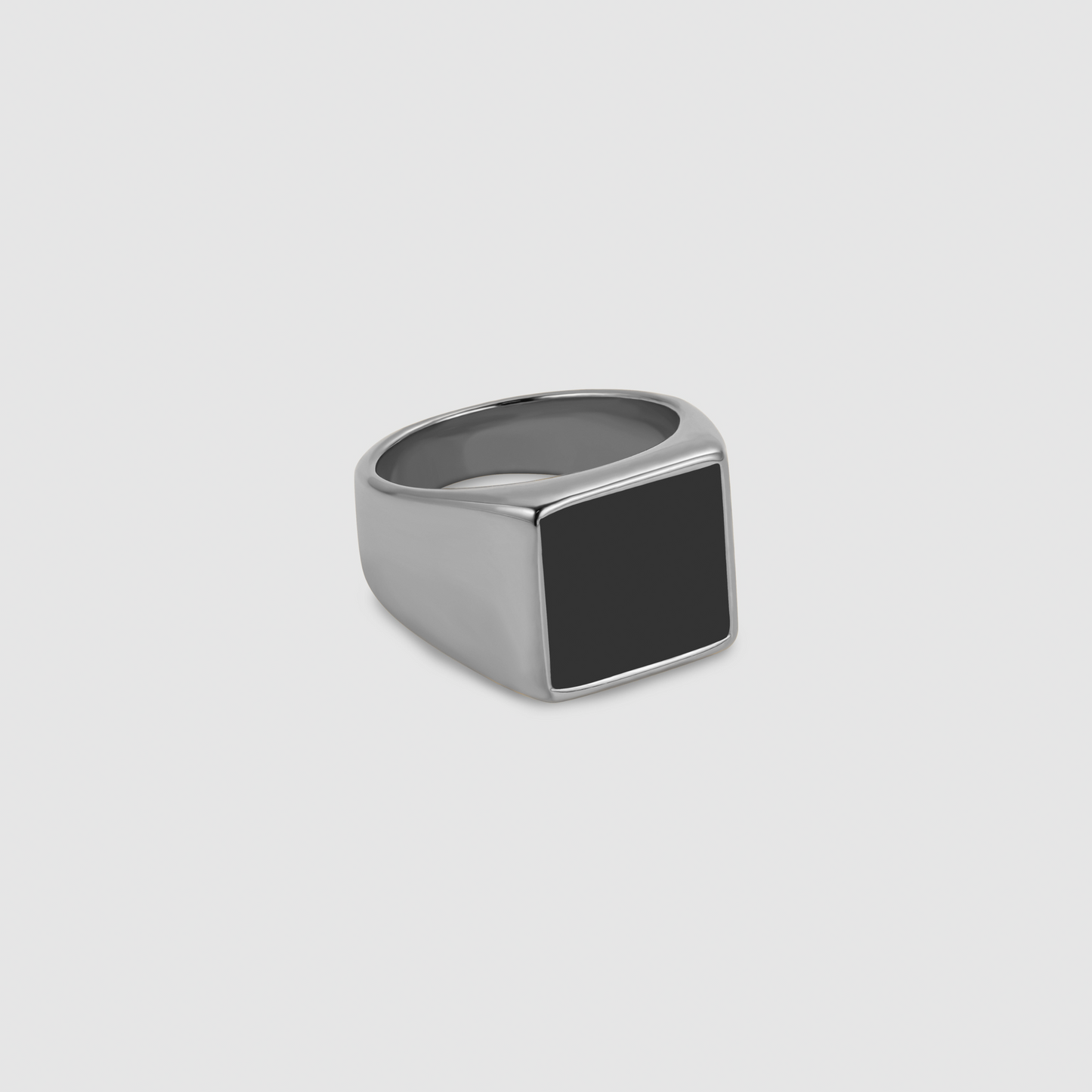 Flat Signet Ring (Silver)