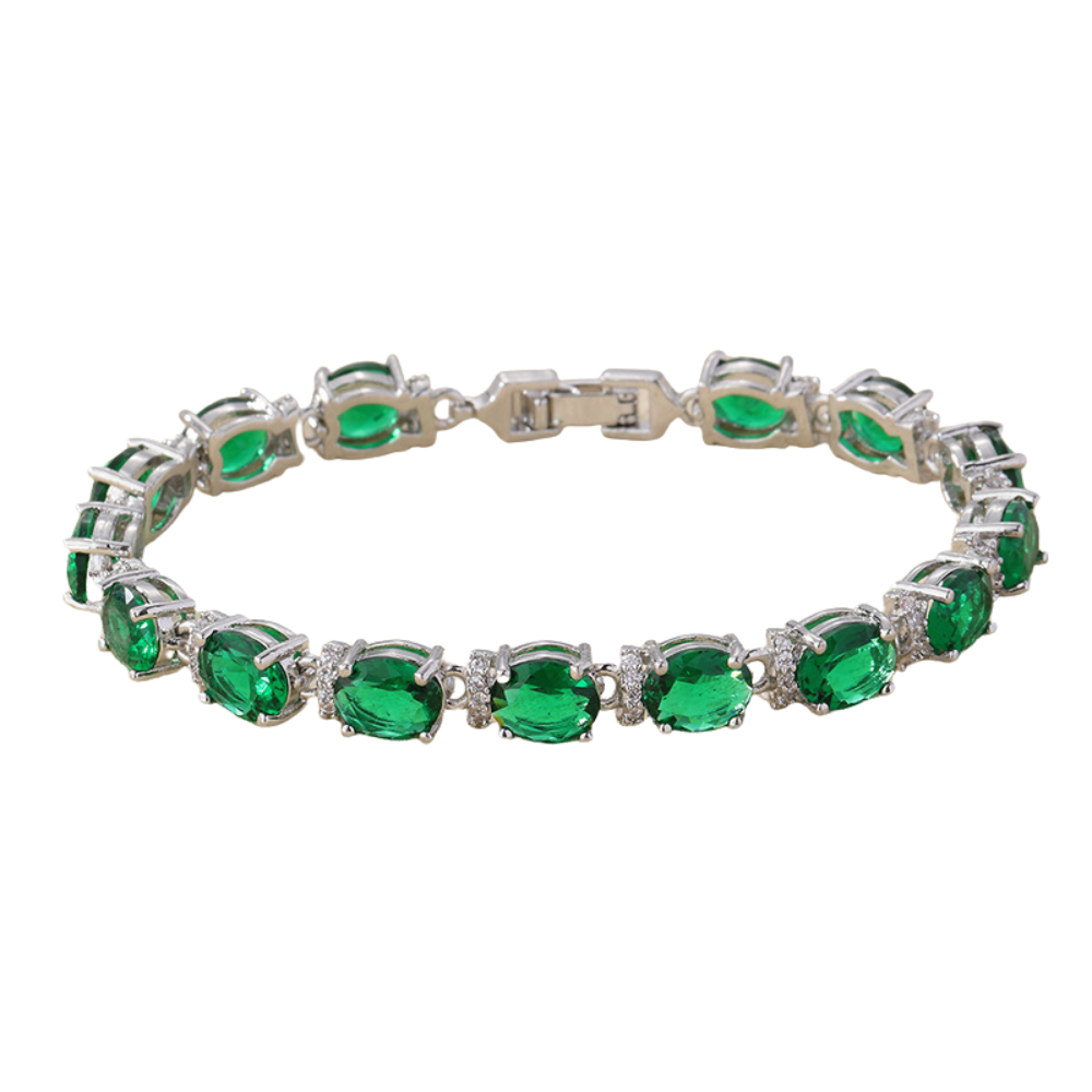 Silver Crystal Bracelet