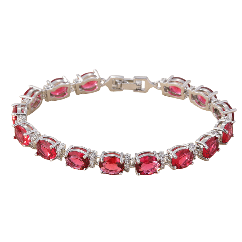 Silver Crystal Bracelet