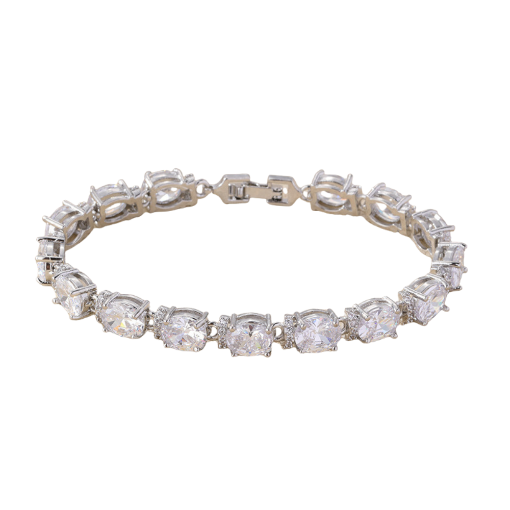 Silver Crystal Bracelet