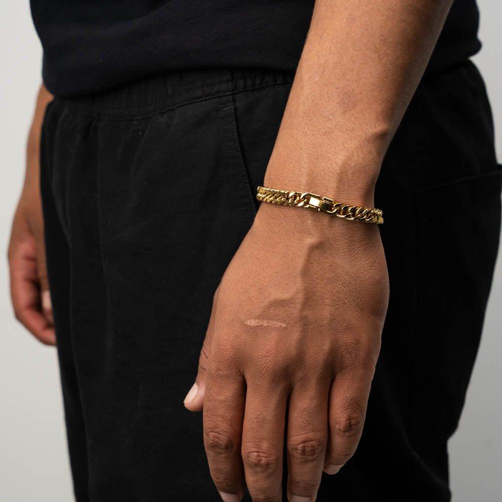 Cuban Bracelet (Gold) 8MM