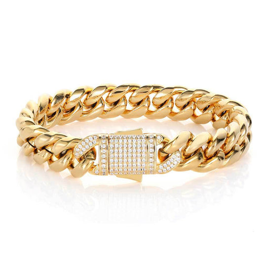 Cuban Moissanite Bracelet