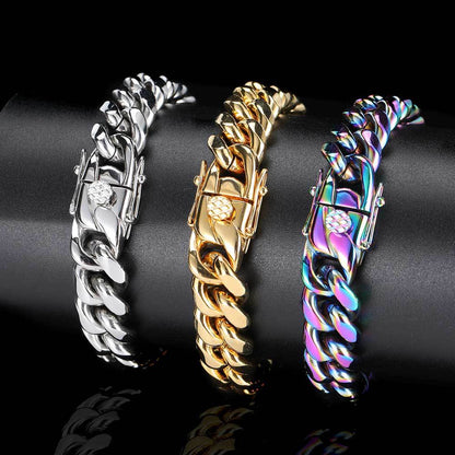 Cuban Waterproof Link Bracelet