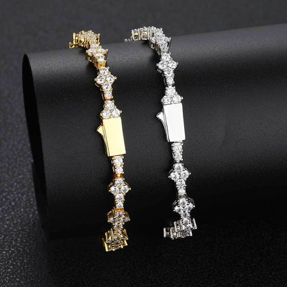 Honeycomb Tennis Bracelet
