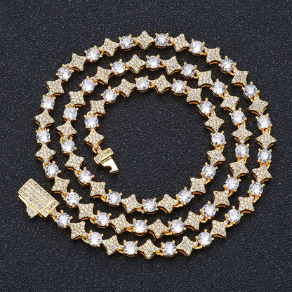 Star Zircon Tennis Chain