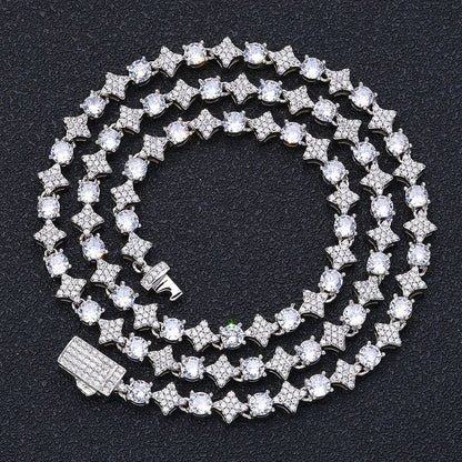 Star Zircon Tennis Chain
