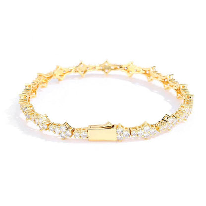 Honeycomb Tennis Bracelet