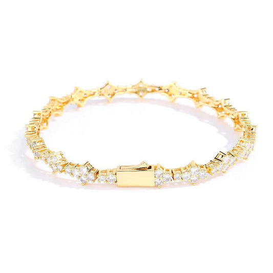 Honeycomb Tennis Bracelet