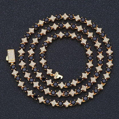 Star Zircon Tennis Chain
