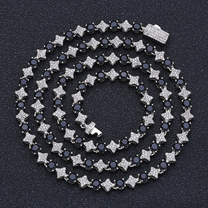 Star Zircon Tennis Chain