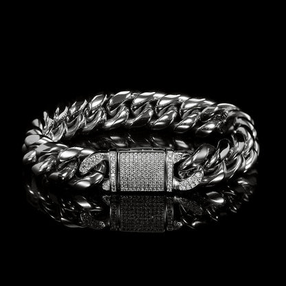 Cuban Stone Iced Bracelet