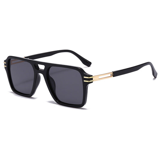 Big Size Double Bridge Sunglasses