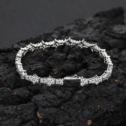 Honeycomb Tennis Bracelet