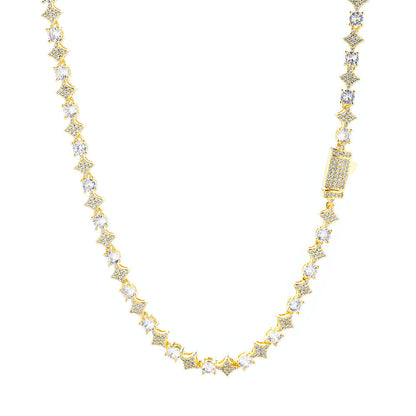 Star Zircon Tennis Chain