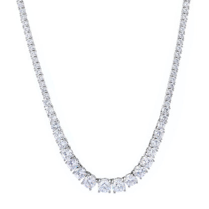 Hip Hop Zircon Tennis Necklace
