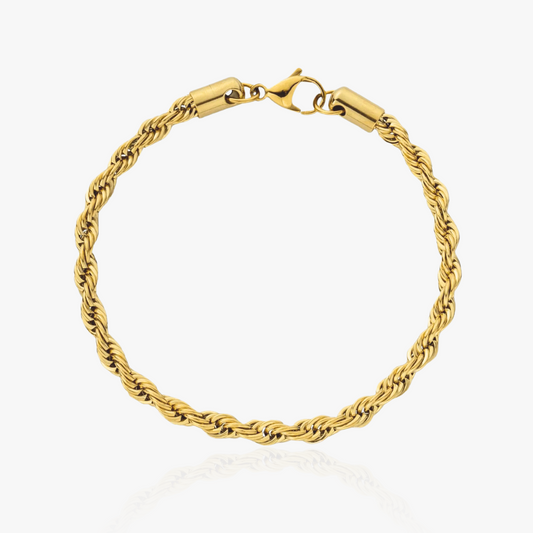 Rope Bracelet (Gold) 4MM
