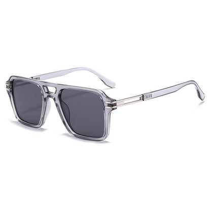 Big Size Double Bridge Sunglasses