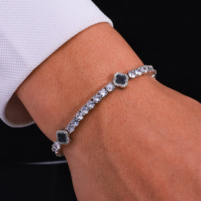 Four Leaf Clover Diamond Bracelet