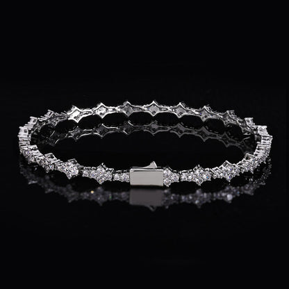 Honeycomb Tennis Bracelet